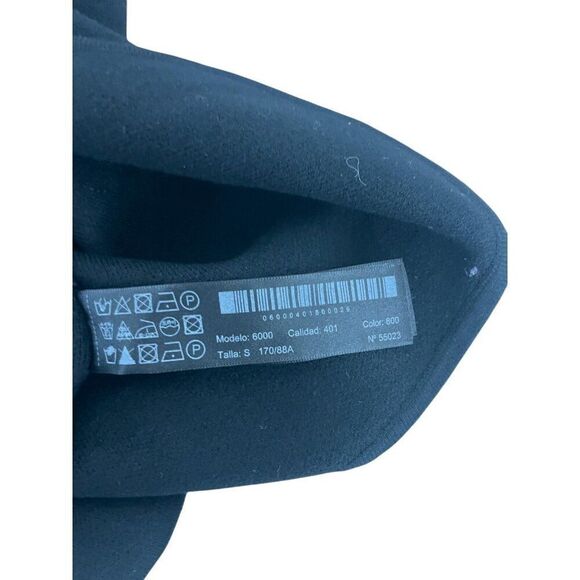 Massimo Dutti Womens Sweater Cardigan Blazer Small S Black Knit 6000/401 NWT - Picture 7 of 10